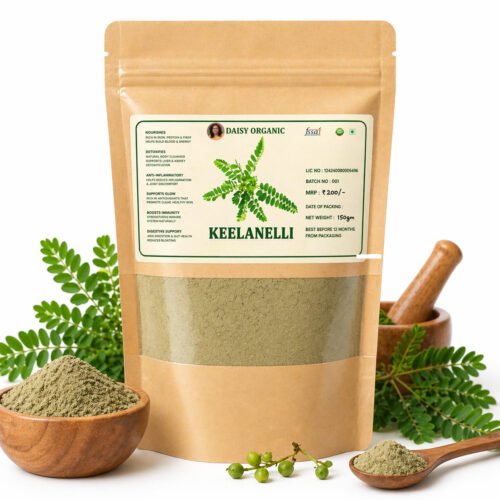 Keezhanelli Powder – Herbal Plant Powder – 150gm | Daisy Organic Store