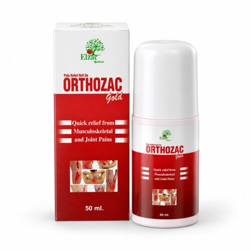 Orthozac Roll On – Herbal Pain Relief Oil – 50ml | Daisy Organic Store