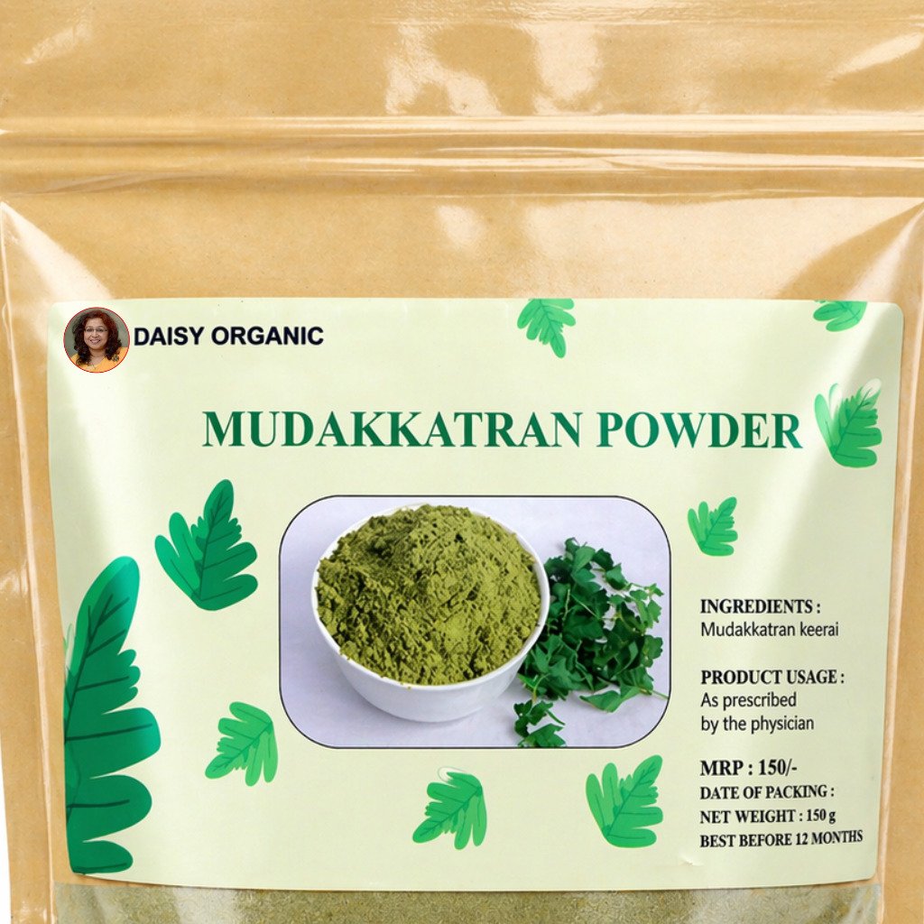 Mudakathan Powder – Herbal Leaf Powder – 150gm | Daisy Organic Store - Image 2