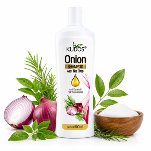 Kudos Onion Shampoo – Hair Fall Control Shampoo | Daisy Organic Store